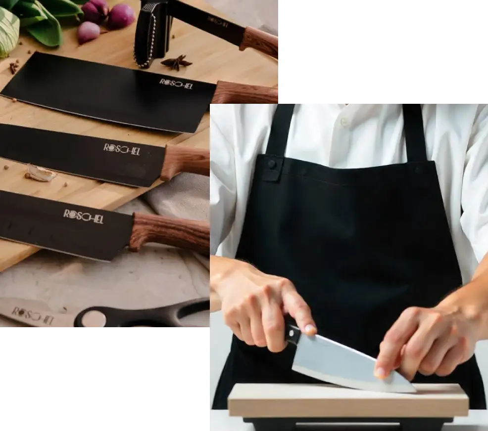 chef with knife